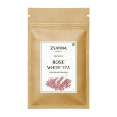 Premium Rose White Tea - ZYANNA® India - zyanna.com