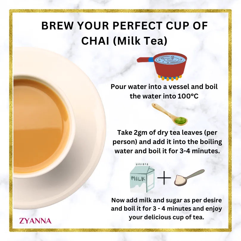 Turmeric Chai - ZYANNA® India - zyanna.com