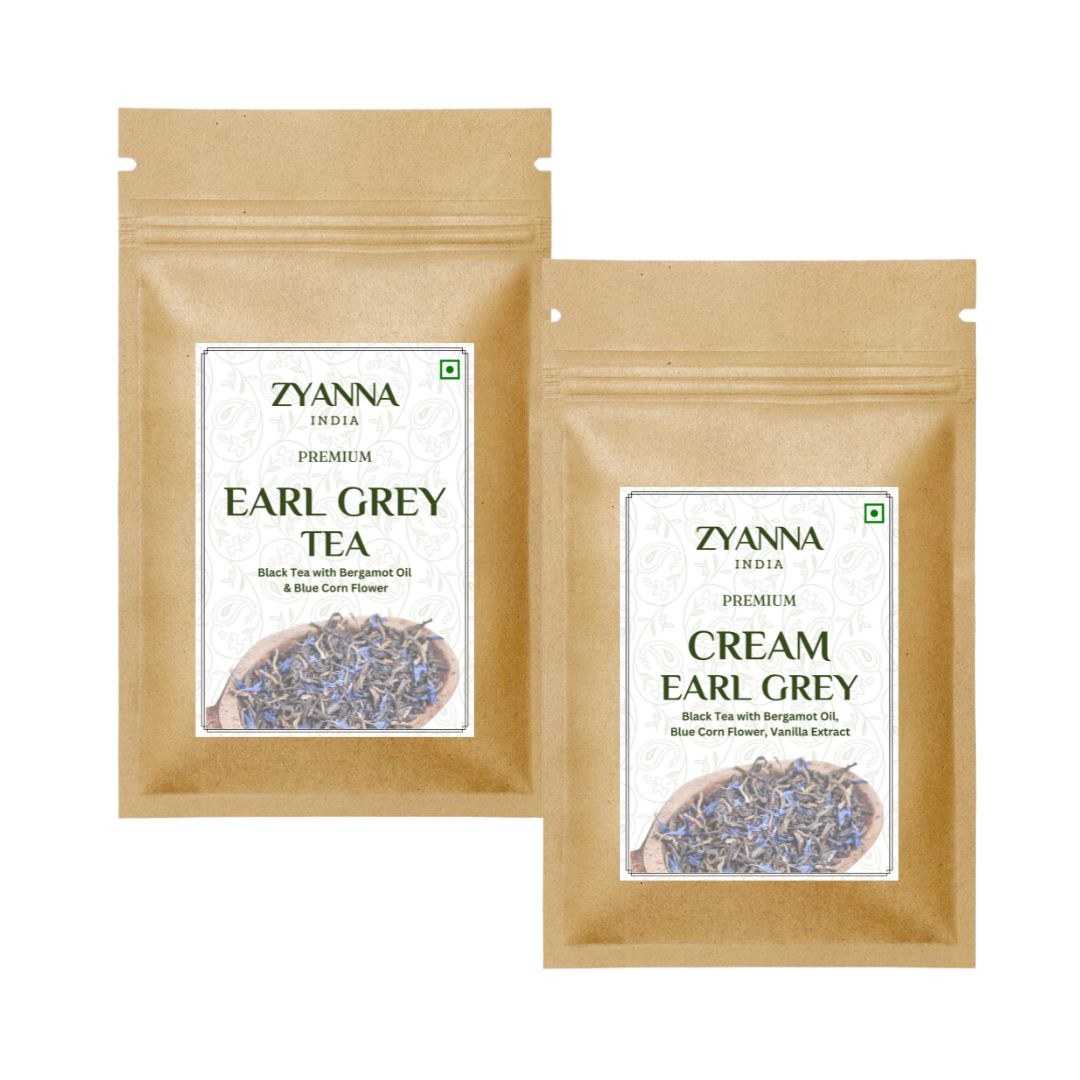 Earl Grey & Cream Earl Grey (100g x 2) - ZYANNA® India - zyanna.com