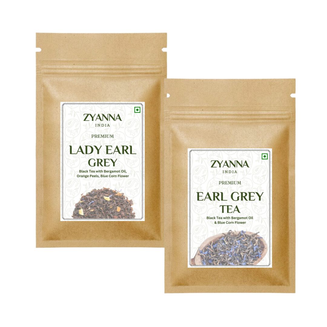 Lady Earl Grey & Earl Grey (100g x 2) - ZYANNA® India - zyanna.com