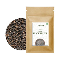 Black Pepper - Whole Spices - ZYANNA® India - zyanna.com