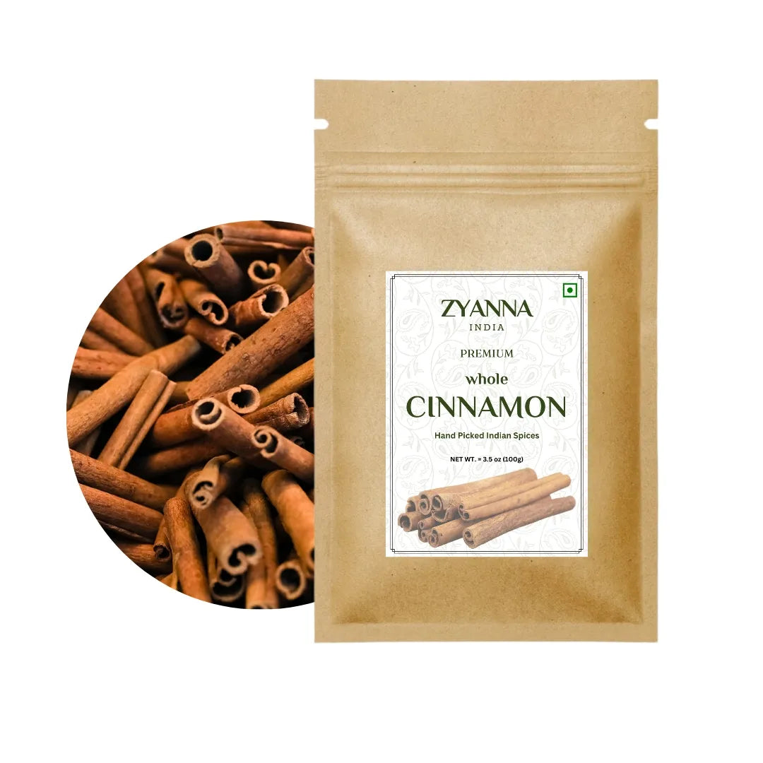 Cinnamon Sticks - Whole Spices - ZYANNA® India - zyanna.com