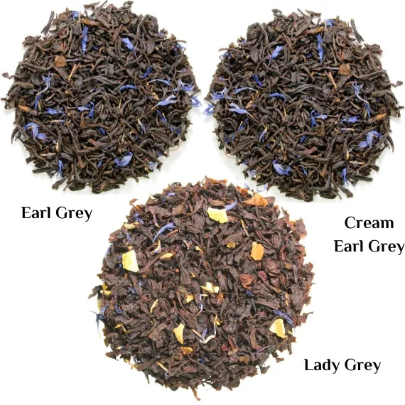 Earl Grey Combo - Earl Grey(50g)+Cream Earl Grey(50g)+Lady Grey(50g) - ZYANNA® India - zyanna.com