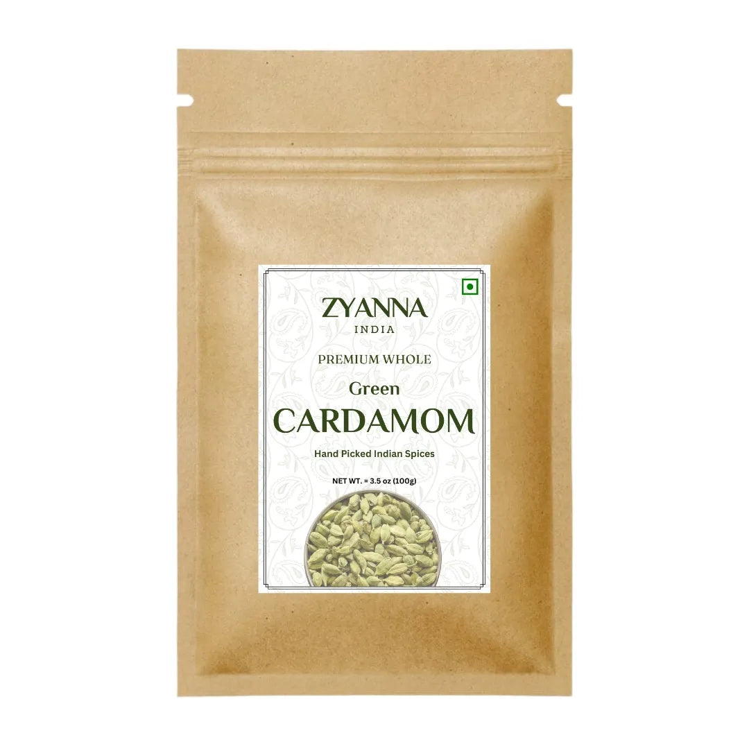 Green Cardamom - Whole Spices - ZYANNA® India - zyanna.com