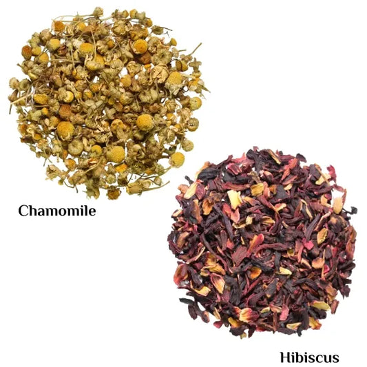 Hibiscus(100g)+Chamomile(100g) Combo - ZYANNA® India - zyanna.com