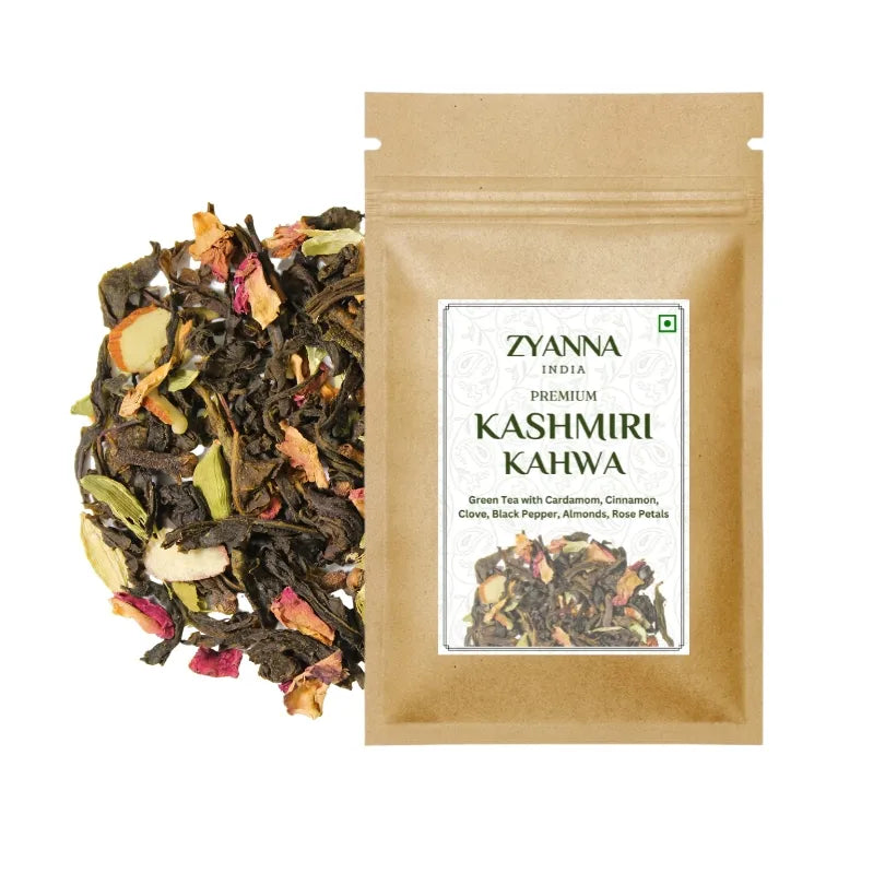 Kashmiri Kahwa Tea - ZYANNA® India - zyanna.com