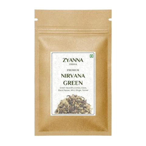 Nirvana Green Tea - ZYANNA® India - zyanna.com