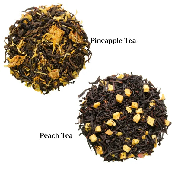 Pineapple Tea(50g) + Peach Tea(50g) Combo - ZYANNA® India - zyanna.com