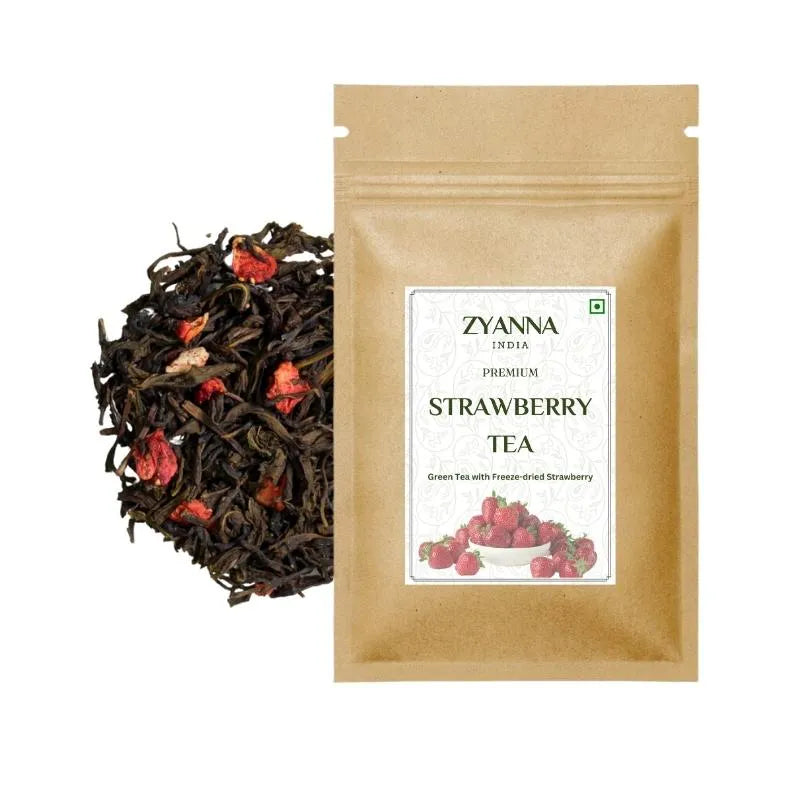 klubnika　 WILDStrawberry　5点 Strawberry Tea: A delicious and refreshing beverage - ZYANNA India