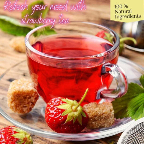 Strawberry Tea - ZYANNA® India - zyanna.com