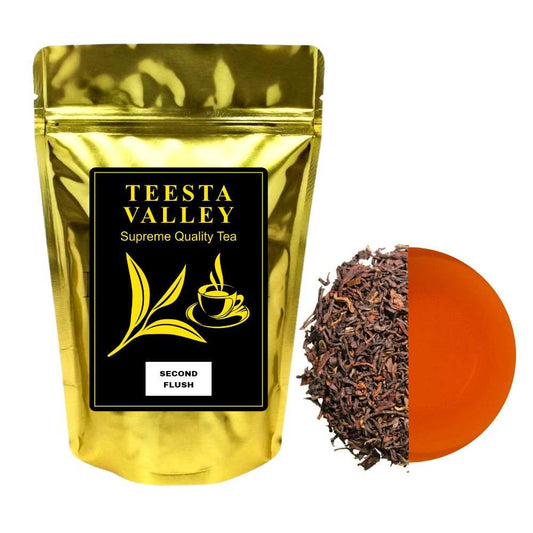 Teesta Valley - Darjeeling Leaf Tea - Second(2nd) Flush - Since 1841 - ZYANNA® India - zyanna.com 1000