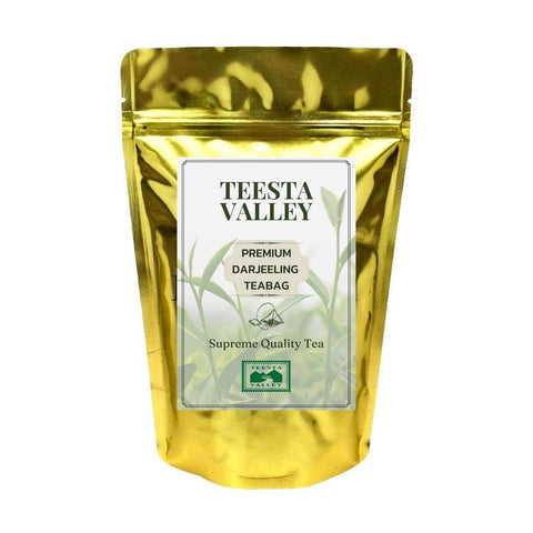 Teesta valley Premium Darjeeling Tea bags - Premium Pyramid Teabag - ZYANNA® India - zyanna.com